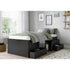 Kidsaw, Captain's Single 3ft Cabin Bed - Black